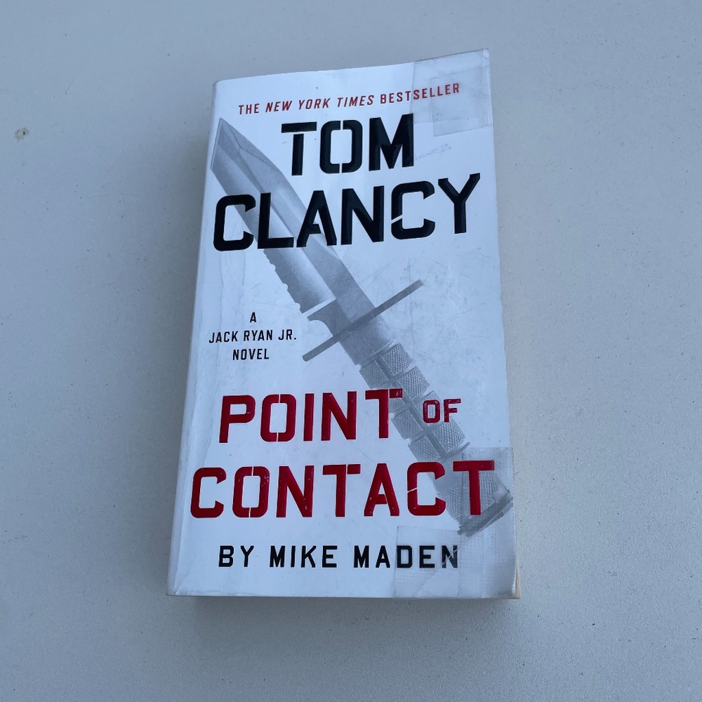 Book, Tom Clancy, Point of Contact by Mike Maden